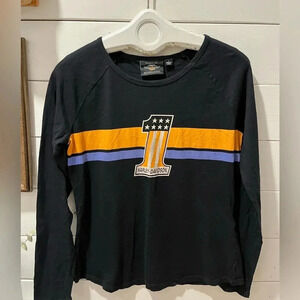 Harley-Davidson® Women's #1 Striped Long Sleeve Tee
Size L